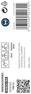 Bosch Accessoires Metaalboren HSS-Co, Standard 9 x 81 x 125 mm 5st - 2608585896 Bosch Accessoires Metaalboren HSS-Co, Standard 9 x 81 x 125 mm 5st - 2608585896