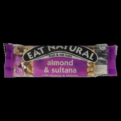 Eat Natural Amandel & sultana met pinda en abrikoos 40 Gram