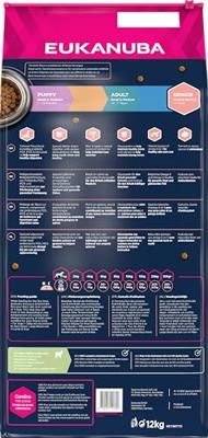 Eukanuba Dog - Senior small/medium lam & rijst 12kg