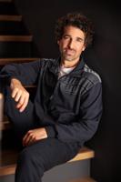 Navy blauw herenhuispak Hajo - thumbnail