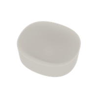 Wastafel Ideavit Colidcliff-40 Opbouw 40x35x12.5 cm Solid Surface Mat Wit Ideavit - thumbnail