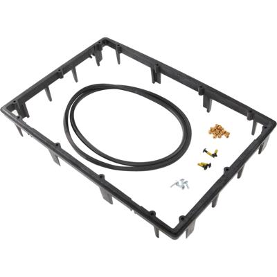 Peli 1500Pf Paneelframe Voor Speciale Toepassingen, Origineel Accessoire Voor Peli-Beschermingskoffer, Compatibel Met Peli 1500, Kleur: Zwart