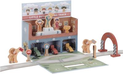 Little Dutch speelkoffer met racebaan