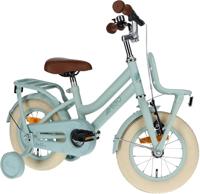 AMIGO Bella 12 Inch Meisjes Terugtraprem Groen - thumbnail