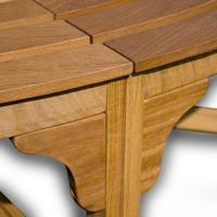 Boombank Eucalyptushout FSC-gecertificeerd Ø190cm - thumbnail