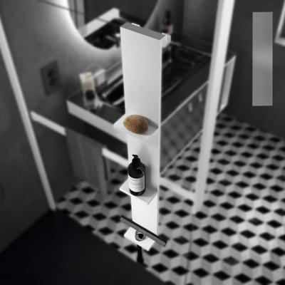 Planchet Novellini Kuadra voor Douchewand 76x12 cm Chroom Planchet Novellini Kuadra voor Douchewand 76x12 cm Chroom