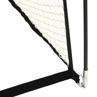 VidaXL Golftrainingsnet 300x150x210 cm polyester zwart - thumbnail