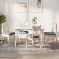 VidaXL Zitkussens 4 pcs wolkengrijs 40 x 40 x 12 cm stof - thumbnail