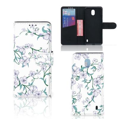 Nokia 1 Plus Uniek Hoesje Blossom White Nokia 1 Plus Uniek Hoesje Blossom White
