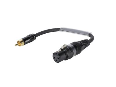 SOMMER CABLE Adapter Cable XLR(F)/RCA(M) 0.15m bk SOMMER CABLE Adapter Cable XLR(F)/RCA(M) 0.15m bk