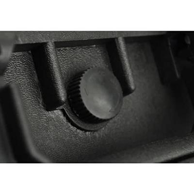 Hardcase transportkoffer met schuimvulling zwart