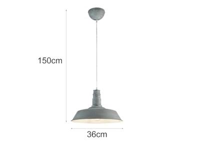 Trio HanglampWill betongrijs - R30421078