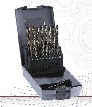 Euroboor TDS.100 spiraalborenset ø 1 -10 mm, oplopend per 0,5 mm - TDS.100 Euroboor TDS.100 spiraalborenset ø 1 -10 mm, oplopend per 0,5 mm - TDS.100
