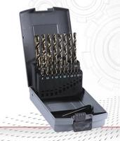 Euroboor TDS.100 spiraalborenset ø 1 -10 mm, oplopend per 0,5 mm - TDS.100 - thumbnail