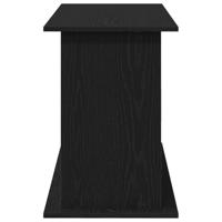 Aquariumstandaard 101x41x58 cm spaanplaat zwart eikenkleurig - thumbnail