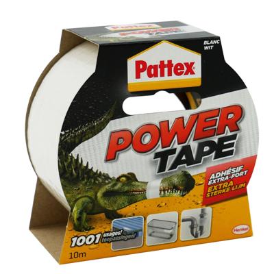 PATTEX Krachtige zelfklevende tape - wit - 10 m
