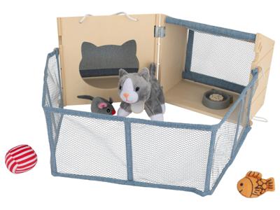 lupilu Speelset hond, kat of cavia (Kattenhuis) lupilu Speelset hond, kat of cavia (Kattenhuis)