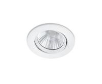 Trio Led inbouwspotPamir Round 5,5w - 3000K - 8,5cm wit - 650510131 - thumbnail