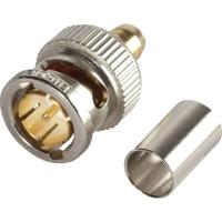 Hicon BNC1.2/5.0HD BNC-connector Stekker, recht 75 Ω 1 stuk(s) - thumbnail