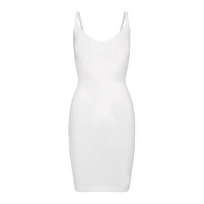 Naadloze onderjurk - Ballroom - Gladde onderjurk - Wit - Huidskleur - Zwart