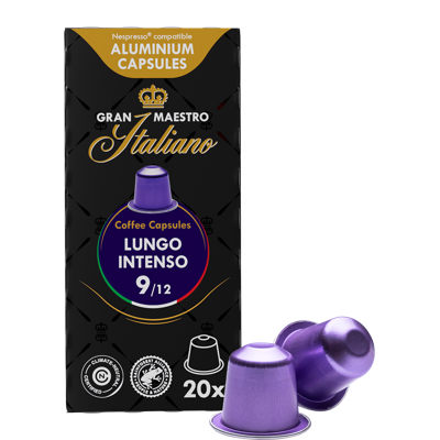 Gran Maestro Italiano Lungo Intenso - 20 koffiecups