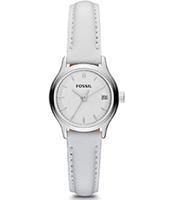Horlogeband Fossil ES3275 Leder Wit 12mm - thumbnail