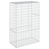 Schanskorf 100x50x150 cm gegalvaniseerd ijzer zilverkleurig - thumbnail