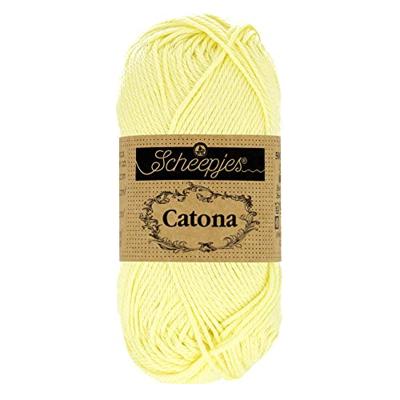 Scheepjes Catona - 10g - 100 Lemon Chiffon