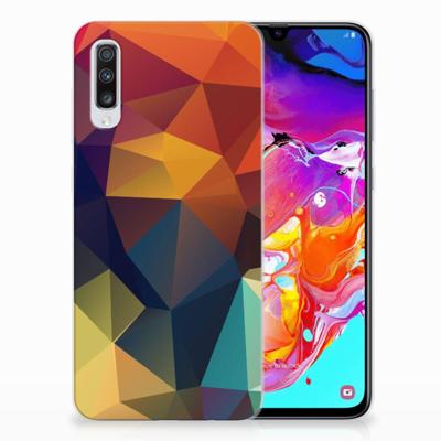 Samsung Galaxy A70 | TPU Hoesje | Polygon Color