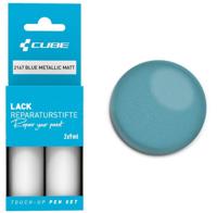Cube Touch-Up Pen Set BLUE METALLIC matt - thumbnail