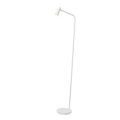 Lucide STIRLING - Oplaadbare Vloerlamp - Accu/Batterij - LED 3 StepDim - 1x3W 2700K - Wit
