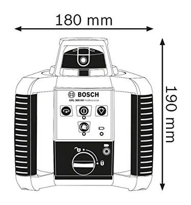 Rotatielaser GRL 300 HV set - thumbnail