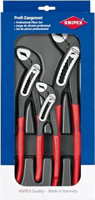 KNIPEX alligator-set 00 20 09 v03 tangenset (rood, 3-delig)