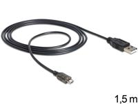 Delock 83272 USB naar Micro USB data- en voedingskabel met LED-indicatie - thumbnail