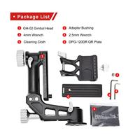 Sunwayfoto Gimbal Head w/ QR Plate GH-02 - thumbnail