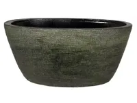 HS Potterie Tokio bloempot keramiek 33x16x26cm groen - thumbnail