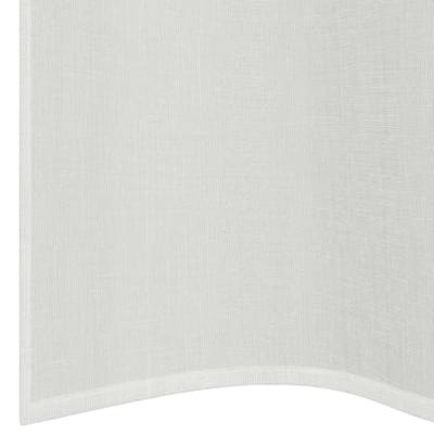 VidaXL Gordijnen voile met doorvoertules 2 st wit VidaXL Gordijnen voile met doorvoertules 2 st wit