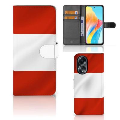 OPPO A58 4G | Bookstyle Case | Oostenrijk OPPO A58 4G | Bookstyle Case | Oostenrijk