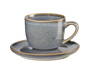 ASA Selection Espresso Kop en Schotel Saisons Denim 90 ml