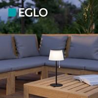 Eglo TafellampScordiano zwart met wit solar - 901898 - thumbnail
