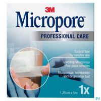 Micropore 3m Tape 12,5mmx5m Rol 1 1530p-0s - thumbnail