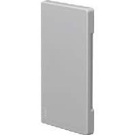 Hager BR6513067035 Eindstuk (b x d) 130 mm x 68 mm Grijs 1 stuk(s) - thumbnail