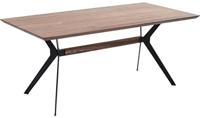 Kare Design Downtown Eettafel - L220 X B100 X H76 Cm - Walnoot - thumbnail