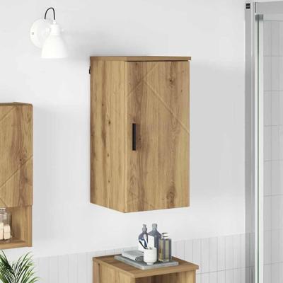 Badkamer Kast artisanaal eikenkleurig 30 x 31.5 x 61 cm