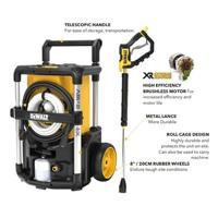 DeWALT DCMPW1600N Accu hogedrukreiniger 2x18V XR Basic Body - thumbnail