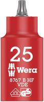 Wera 8767 B VDE HF TORX® Zyklop Bitdop, geïsoleerd, met 3/8"-aandrijving, met vasthoudfunctie, TX 25 x 55 mm - 05004921001 - thumbnail