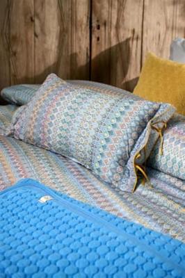 Pip Studio Pip Studio Ashanti Cushion - Blauw 35x60 cm