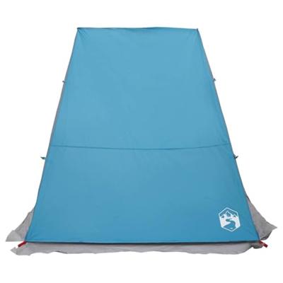 VidaXL Achterkleptent met dak blauw 190 x 150 x 185 cm taft VidaXL Achterkleptent met dak blauw 190 x 150 x 185 cm taft