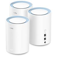Cudy ac1200 mesh wi-fi system (3-pack) mesh router (wit) - thumbnail
