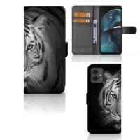 Motorola Moto G14 | Telefoonhoesje | Met pasjeshouder | Tijger - thumbnail